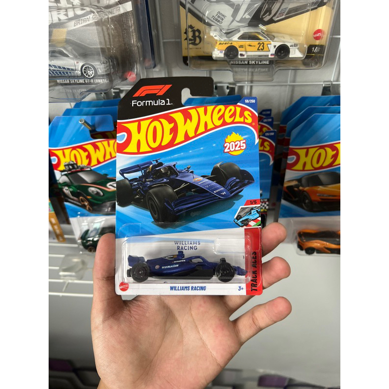 Mô Hình Hotwheels F1 Williams Racing(tặng protect card)