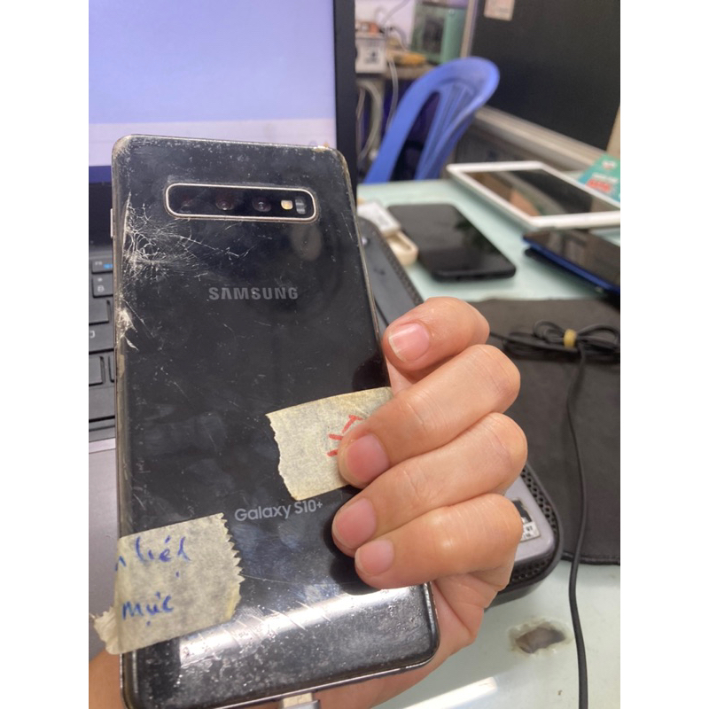 xác điện thoại samsung s10 plus bản việt hư màn hình
