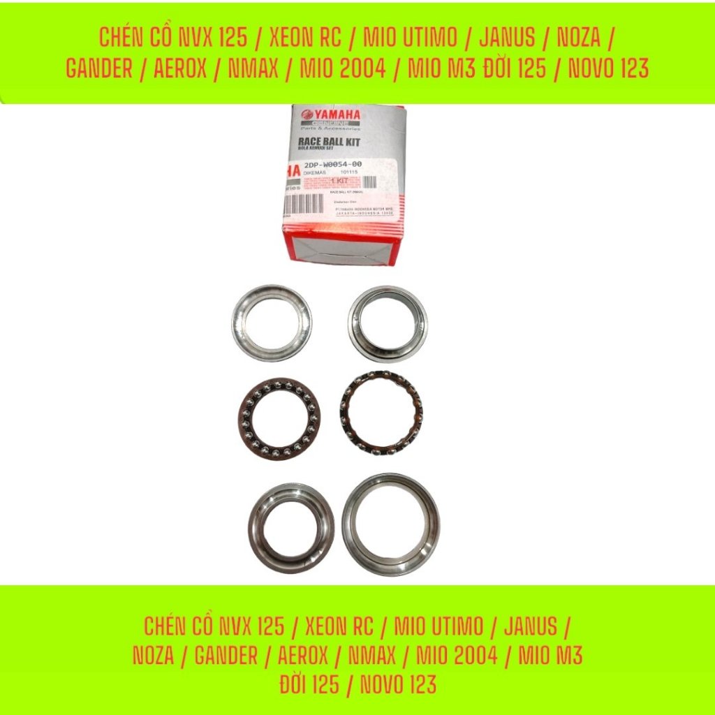 CHÉN CỔ NVX 125 / XEON RC / MIO UTIMO / JANUS / NOZA / GANDER / AEROX / NMAX / MIO 2004 / MIO M3 ĐỜI