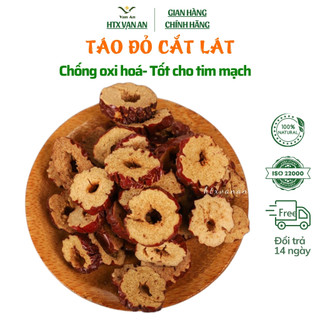 Táo đỏ cắt lát sấy khô, đều, đẹp, bổ sung dinh dưỡng hồi phục sức khỏe giúp cho da chắc khỏe