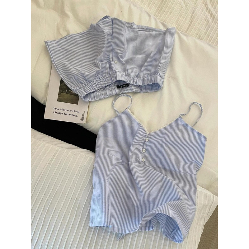 [ORDER] Set Đồ mặc ở nhà nữ tính thoải mái mùa hè 2025 chất liệu cotton thấm hút mồ hôi cục mắt(có ảnh thật) | BigBuy360 - bigbuy360.vn