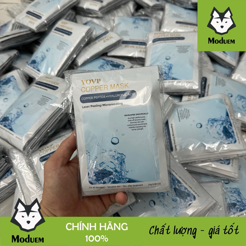 [ Combo 10 miếng ] Mặt nạ MASK COPPER YOVP CẤP ẨM- GIẢM ĐỎ - PHỤC HỒI DA
