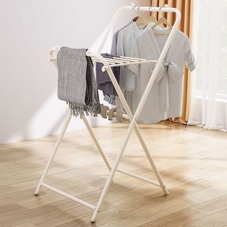kệ treo quần áo gấp gọn Sào phơi đồ thông minh giá phơi quần áo cao cấp thép cac bon