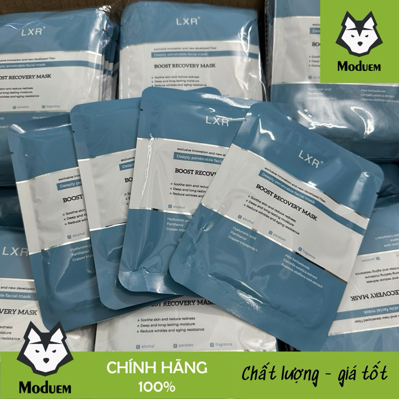 [ Combo 10 miếng ]  Mặt Nạ LXR Boost Recovery Mask Làm Dịu Da Cấp Ẩm Phục Hồi