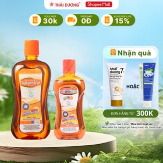 Nước súc miệng Valentine ngăn ngừa nhiệt miệng, hôi miệng, sâu răng, 500ml - Sao Thái Dương 500ml