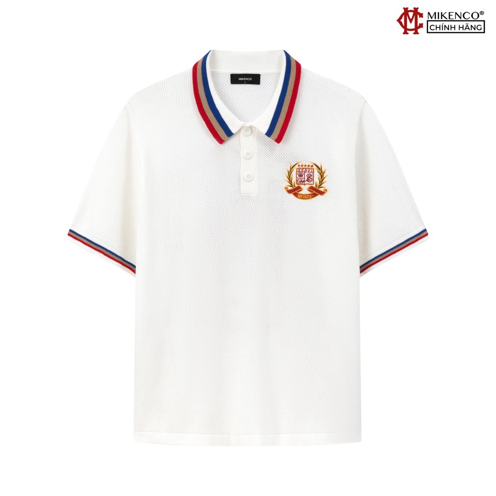 Áo phông có cổ unisex MIKENCO S&R Regal Knit Polo