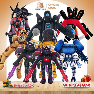  Gấu Bông Đồ Chơi Skibidi Toilet Titan Cameraman v2 TV Man Speakerman Clock man Drill Man Trio thú bông bồn cầu vui nhộn 