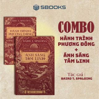 Sách - Combo 2 Cuốn: Hành Trình Về Phương Đông + Ánh Sáng tâm Linh - Sbooks