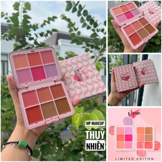  Bảng má hồng kem Mona Blush Palette 12 ô màu 