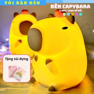 Đèn ngủ capybara TBD019, đèn ngủ mini để bàn, đèn trang trí, đèn cute