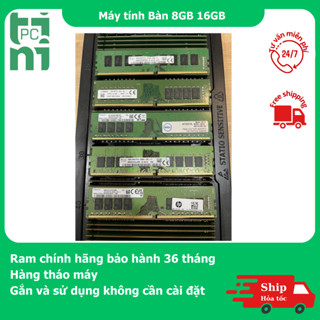   Chính Hãng  RAM PC 4GB 8GB 16GB DDR4 bus 2400 2666 3200Hz 