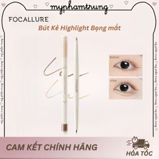  Bút kẻ highlight bọng mắt Focallure FA369 2 trong 1 tạo khối mũi sống mũi dễ kẻ gel kẻ mịn không kem không trôi dễ tán F 