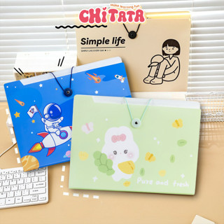 Túi Đựng Tài Liệu Nhiều Ngăn Tệp Bì Đựng Tài Liệu Nhiều Ngăn Khổ A4 Nhiều Mẫu Đa Dạng Cho Học Sinh