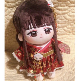Outfit Doll đầm kimono(20cm,20cm body ú)
