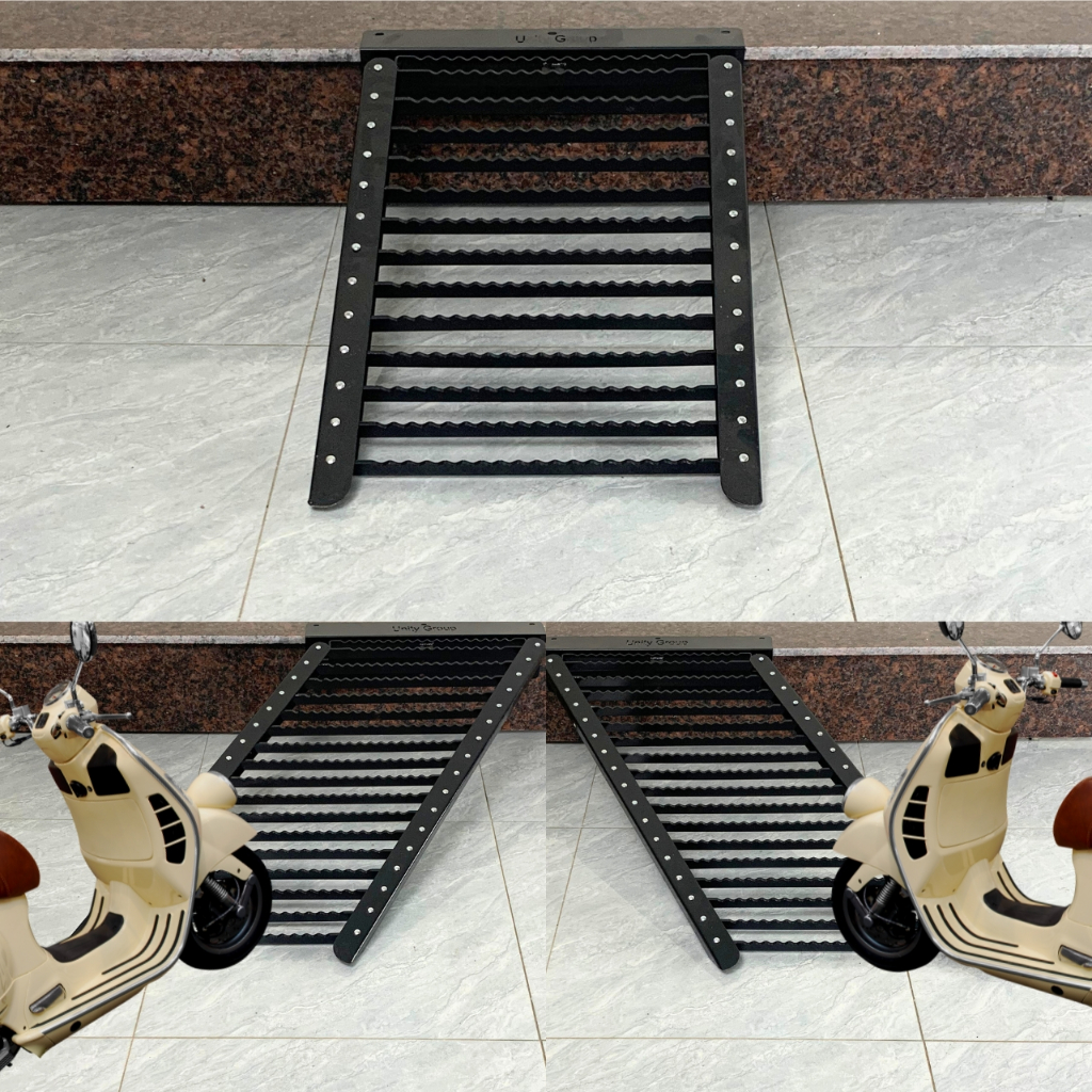 Cầu Xe Lên Bậc Nhà Chéo Đa Hướng