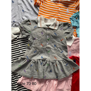 Váy polo xuất dư cho bé váy thun polo cho bé