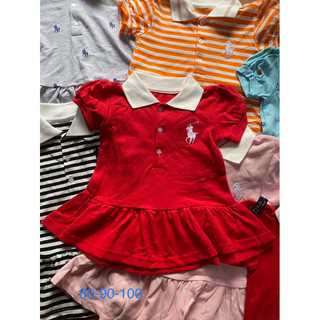 Váy polo xuất dư cho bé váy thun polo cho bé