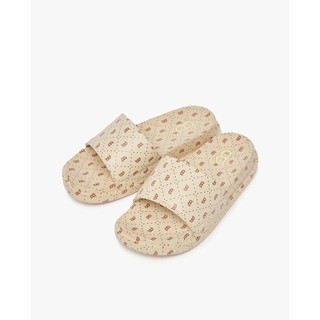 [CHÍNH HÃNG] Dép MLB - DIA MONOGRAM - GOLD - CODE: 3ALPCDM33