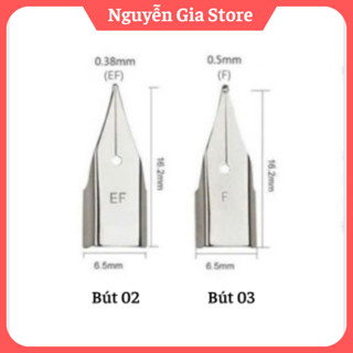 Combo 3 Ngòi Bút EF và F có thể thay được cho bút máy nhật Preppy 02 và 03