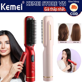 Lược chải tóc điện Ion âm, 8 tốc độ Lược duỗi thẳng chất lượng cao, Với Mọi Loại Tóc