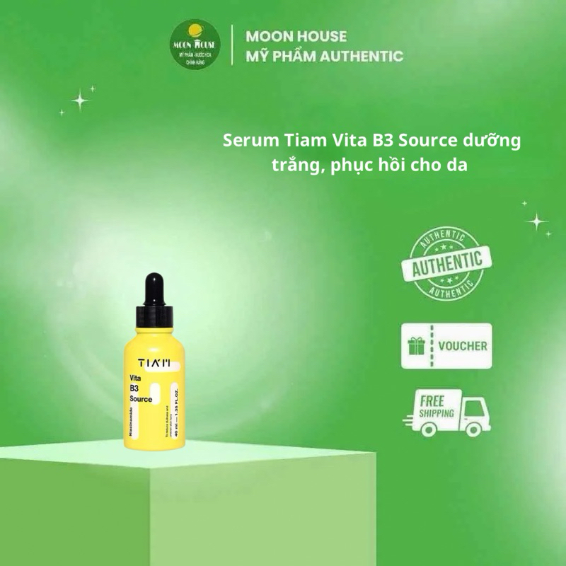 Serum Tiam Vita B3 Source dưỡng trắng, phục hồi cho da