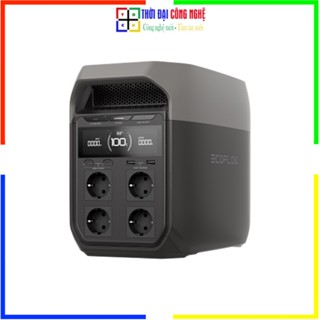 Trạm sạc EcoFlow DELTA 3 1024Wh công suất đầu ra 1800W (hỗ trợ X-Boost đến 2200W). Bảo hành 5 năm, 1 đổi 1 trong 30 ngày