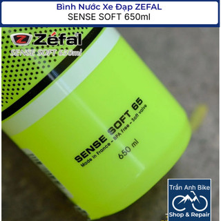 Bình Nước Xe Đạp ZEFAL SENSE SOFT 650ml