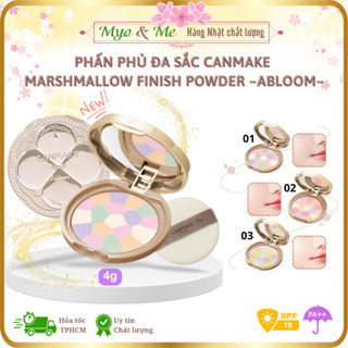Phấn Phủ Đa Sắc Kiềm Dầu Canmake Marshmallow Finish Powder Abloom – Làn Da Rạng Rỡ, Tự Nhiên
