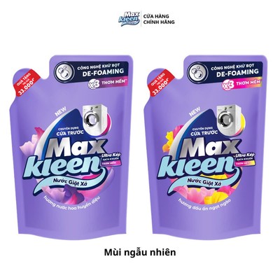 [HC GIFT] Túi nước giặt xả MaxKleen Cửa trước 450g Dấu ấn ngọt ngào/Nước hoa huyền diệu (Mùi ngẫu nhiên)