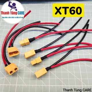 [XT60 Hàn Sẵn Dây] Rắc XT60 Đực - Cái đã hàn sẵn dây cho xe điện, xe đồ chơi, thiết bị điện