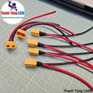 [XT60 Hàn Sẵn Dây] Rắc XT60 Đực - Cái đã hàn sẵn dây cho xe điện, xe đồ chơi, thiết bị điện