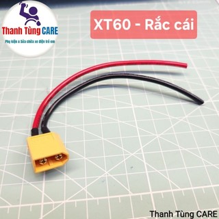 [XT60 Hàn Sẵn Dây] Rắc XT60 Đực - Cái đã hàn sẵn dây cho xe điện, xe đồ chơi, thiết bị điện