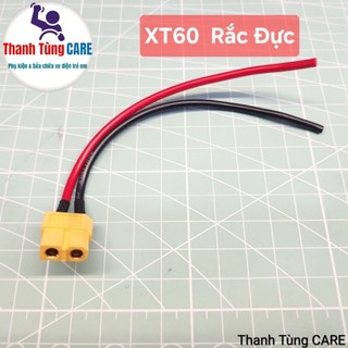 [XT60 Hàn Sẵn Dây] Rắc XT60 Đực - Cái đã hàn sẵn dây cho xe điện, xe đồ chơi, thiết bị điện