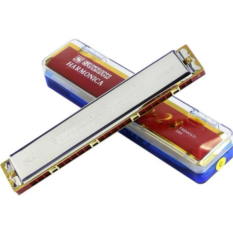 Kèn Harmonica Tremolo Suzuki Study - 24