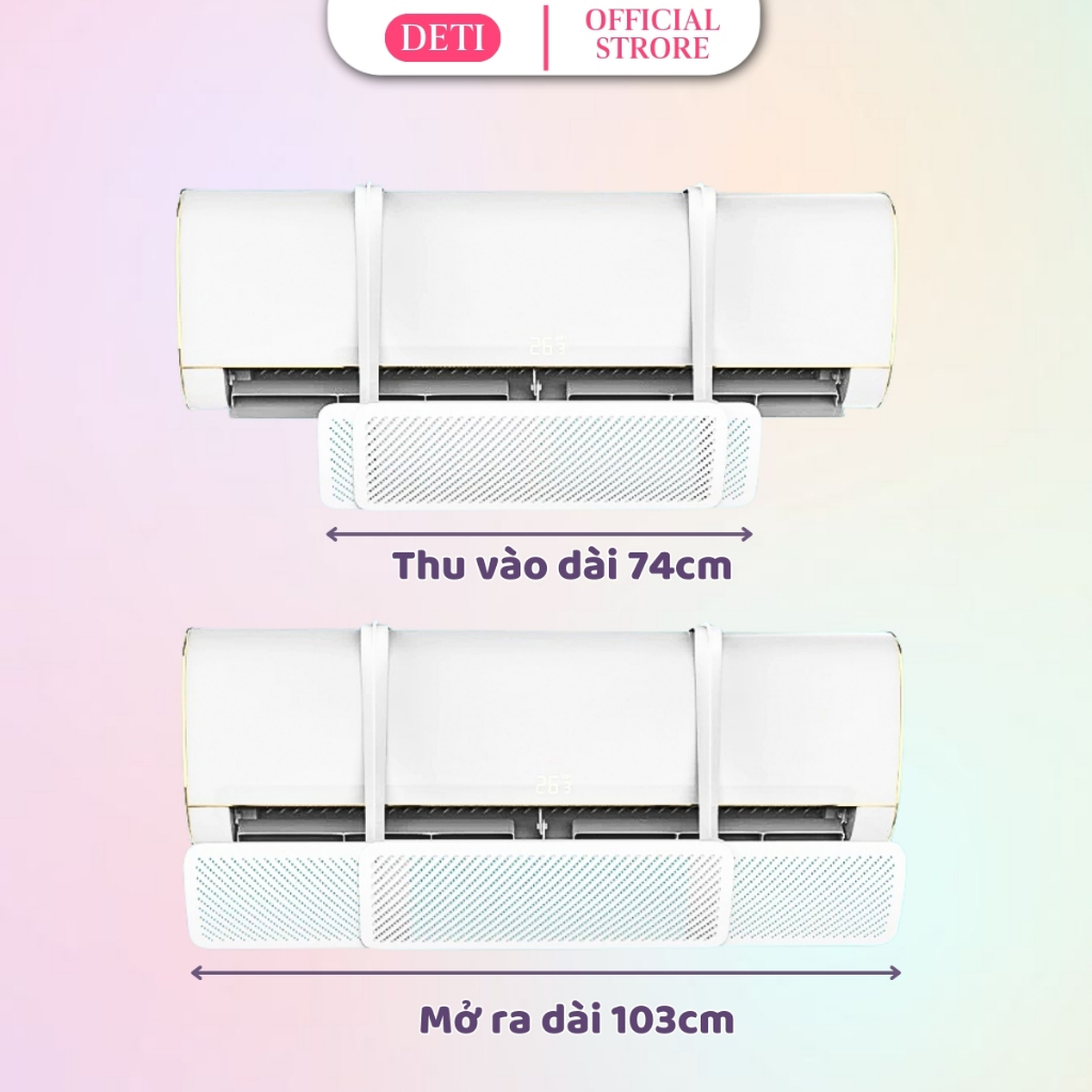 Tấm chắn gió điều hòa 🌸FREESHIP🌸 tấm chắn đổi hướng gió điều hòa máy lạnh có thể điều chỉnh kích thước | BigBuy360 - bigbuy360.vn