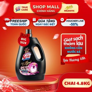  Chai Nước Giặt Xả True Care 5in1 Hương Legend  2.4Kg - 4.8Kg  
