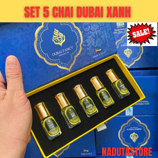 Set 5 Chai Tinh Dầu Nước Hoa Dubai Mini Dành Cho Cả Nam Và Nữ Tinh Dầu Nước Hoa Hương Thơm Cuốn Hút