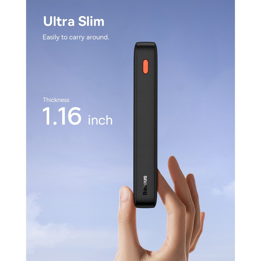 [HCM Hoả tốc] Baseus Sạc Dự Phòng Airpow 20000mAh 10000mAh Sạc Nhanh 20W Với Pin Lithium Polymer | BigBuy360 - bigbuy360.vn