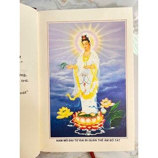Sách - Kinh Từ Bi Thủy Sám Pháp- Chữ to rõ giấy đẹp ( tặng bọc sách bìa cứng)(thanhbook)