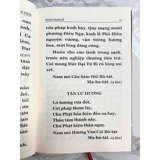 Sách - Kinh Từ Bi Thủy Sám Pháp- Chữ to rõ giấy đẹp ( tặng bọc sách bìa cứng)(thanhbook)