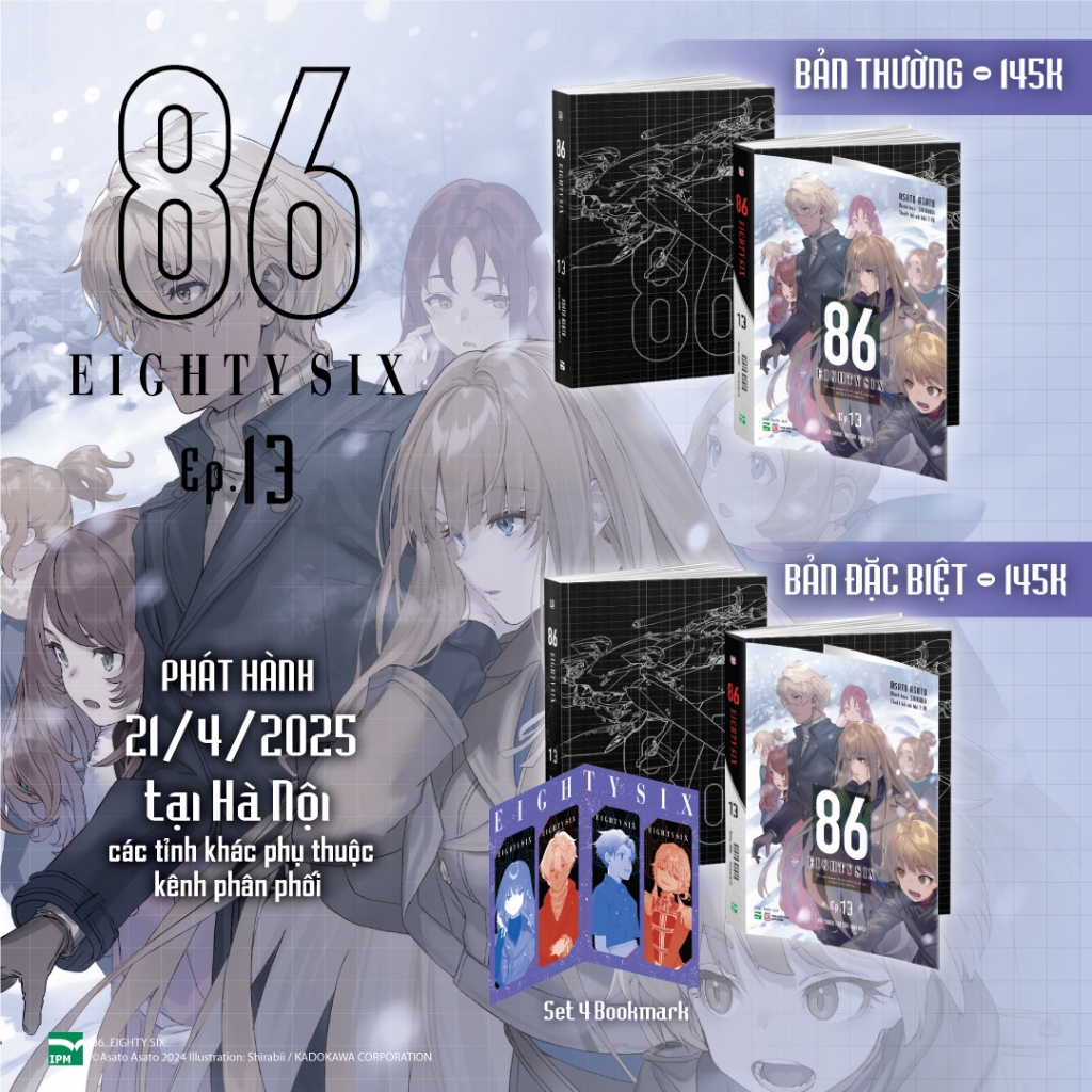 Truyện 86 Eighty Six lẻ Tập (Chang Book)