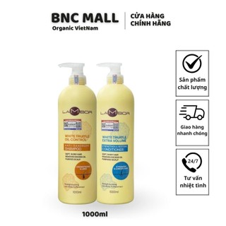 Cặp gội xả, dầu gội giảm rụng lambor tinh chất nấm truffle kích thích mọc tóc, thải độc, tốt cho da đầu