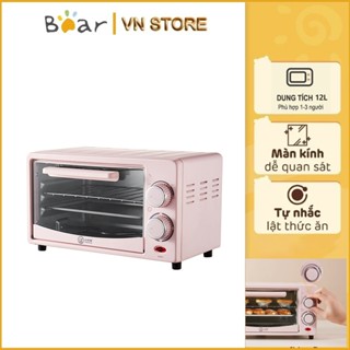 Lò nướng điện mini Hai Lớp Tự Động Toàn Diện Đa Năng - Dung tích 12L Công suất 750W thiết kế nhỏ gọn bếp nướng điện