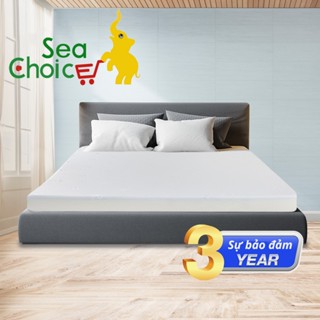 Topper nệm Sea Choice làm bằng Cool gel memory foam + sponge có 5 kích thước được chọn Thickness/Height 3 -7cm