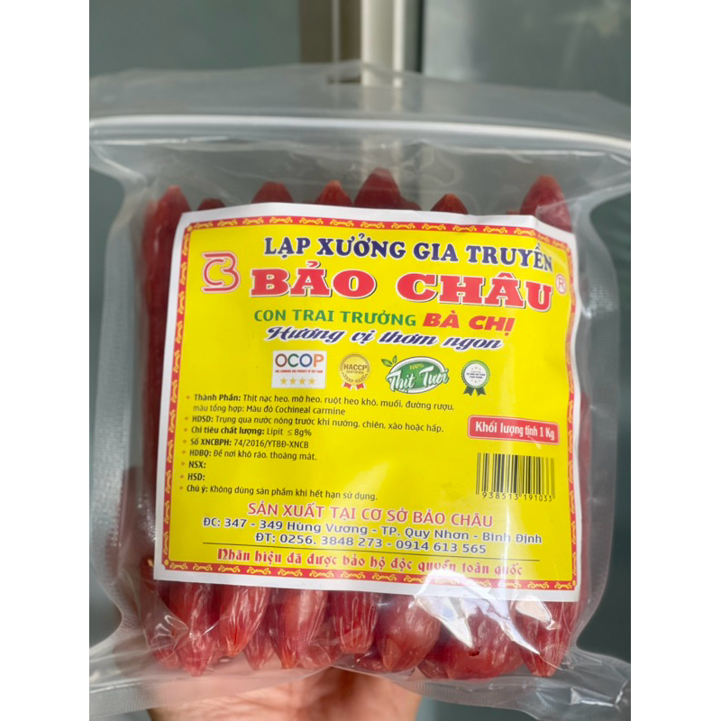 OCOP 4 SAO - COMBO 2KG LẠP XƯỞNG (ÍT ĐỎ) BẢO CHÂU, NẠC 50-60%