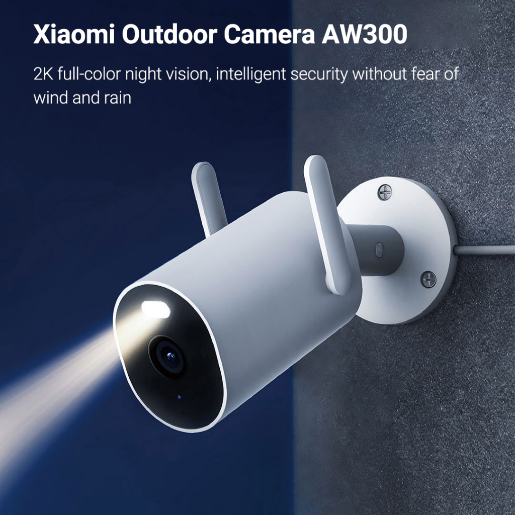 Xiaomi Camera Ngoài Trời Aw300 2k Full Color Ip66 Chống Bụi Và Chống Nước Cho Hành Lang Văn Phòng