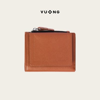 Ví ngắn Vuông Shop®️ Right da thật