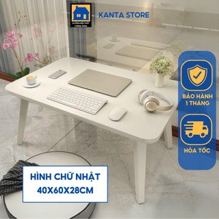 Bàn học gấp gọn ngồi bệt bàn học làm việc tiện ích học sinh sinh viên chân nhựa cứng 40x60cm GP148