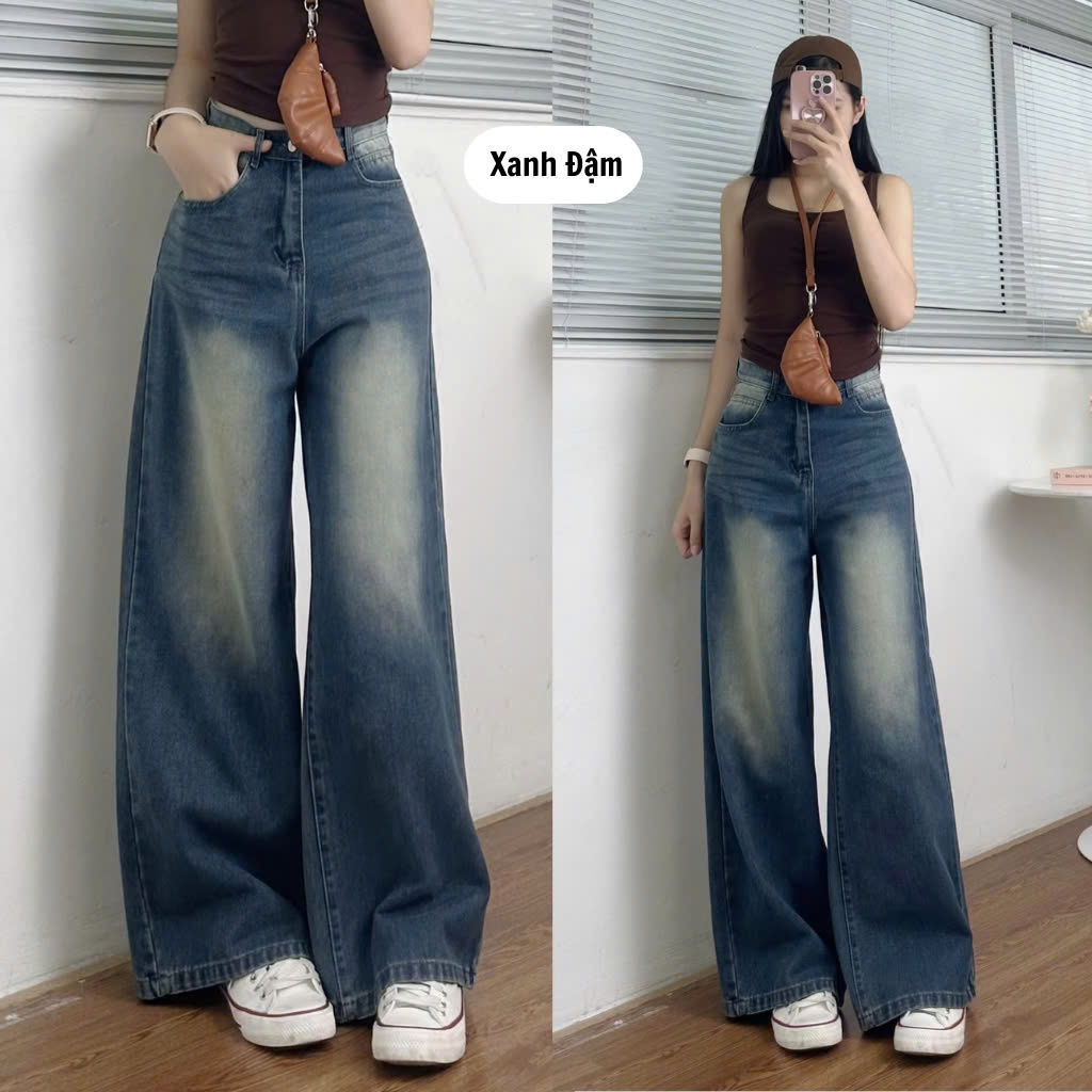 Quần Jeans Ống Suông 247Store nhiều màu tôn dáng form unisex nam nữ đi học đi làm | BigBuy360 - bigbuy360.vn
