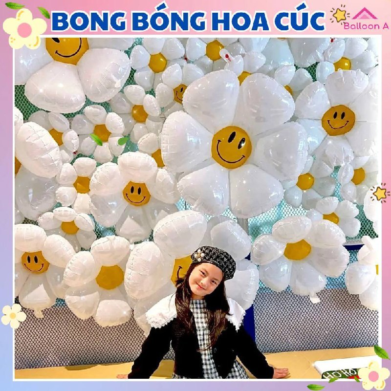 Bóng bay Hoa Cúc (74x80cm)